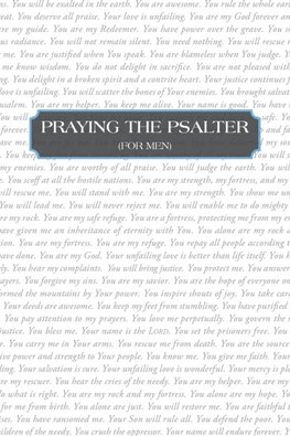 Praying the Psalter (FOR MEN)