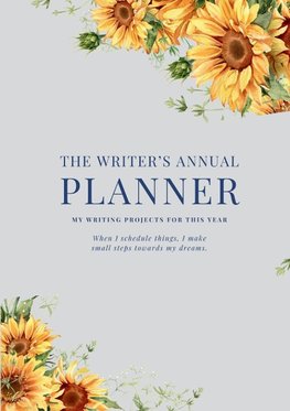 The Writer's Annual Planner