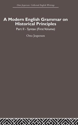 A Modern English Grammar on Historical Principles
