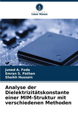 Analyse der Dielektrizitätskonstante einer MIM-Struktur mit verschiedenen Methoden