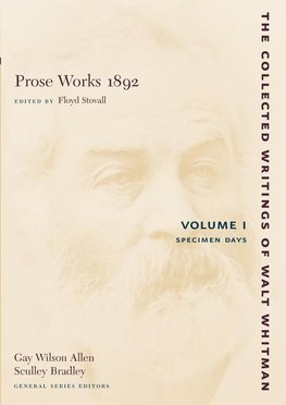 Prose Works 1892 Volume I