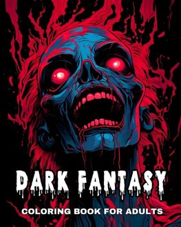 Dark Fantasy Coloring Book for Adults