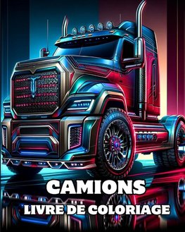 Camions Livre de Coloriage