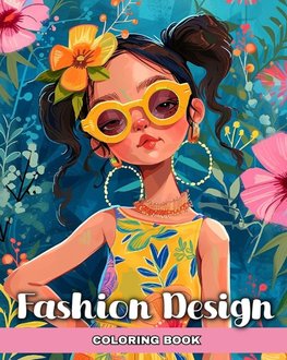 Fashion Design Coloring Book