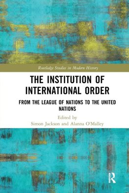 The Institution of International Order