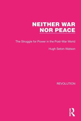 Neither War Nor Peace