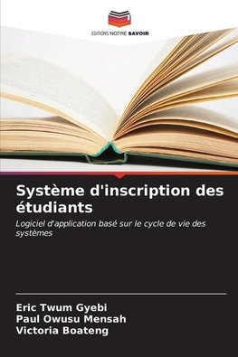 Système d'inscription des étudiants