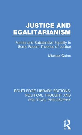 Justice and Egalitarianism