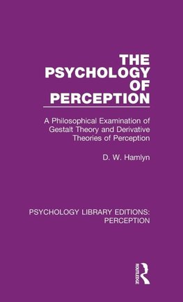 The Psychology of Perception