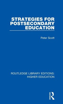 Strategies for Postsecondary Education