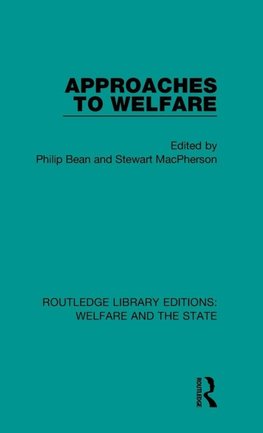 Approaches to Welfare