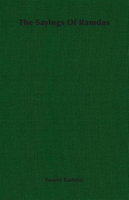 The Sayings of Ramdas