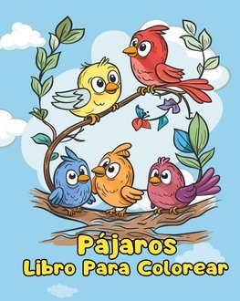 Libro Para Colorear de Pájaros
