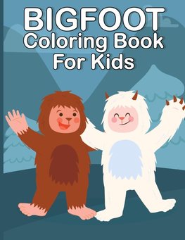 Bigfoot Activity Book for Kids