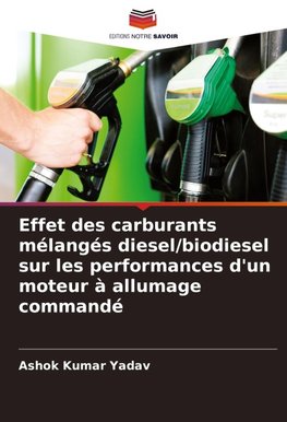 Effet des carburants mélangés diesel/biodiesel sur les performances d'un moteur à allumage commandé