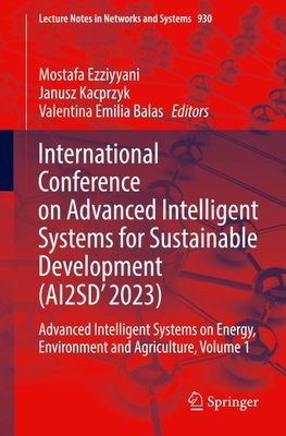 International Conference on Advanced Intelligent Systems for Sustainable Development (AI2SD'2023)