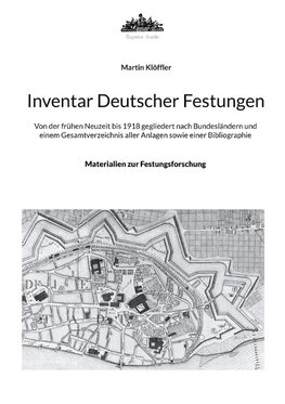 Inventar Deutscher Festungen