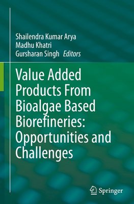 Value Added Products From Bioalgae Based Biorefineries: Opportunities and Challenges