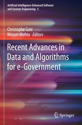 Recent Advances in Data and Algorithms for e-Government