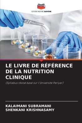 LE LIVRE DE RÉFÉRENCE DE LA NUTRITION CLINIQUE