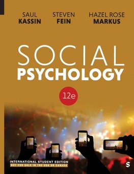 Social Psychology - International Student Edition