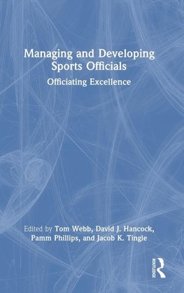 Managing and Developing Sports Officials