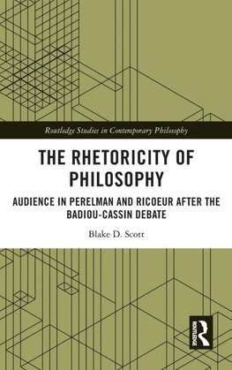 The Rhetoricity of Philosophy