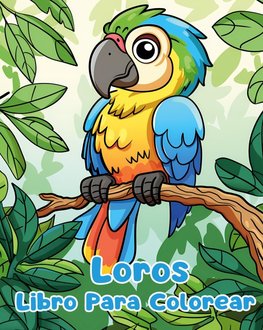 Libro Para Colorear de Loros