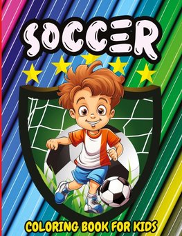 Soccer Coloring Book for Kids