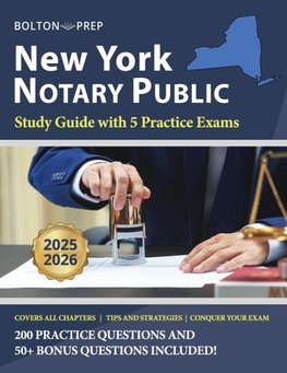 New York Notary Public Study Guide with 5 Practice Exams