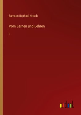 Vom Lernen und Lehren