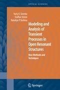 Modeling and Analysis of Transient Processes in Open Resonant Structures