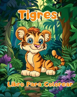 Libro Para Colorear de Tigres