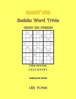 Crazy For Sudoku Word Trivia