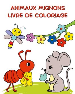 Animaux Mignons Livre de Coloriage