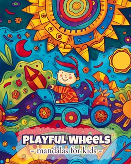 Playful wheels - Mandalas for kids