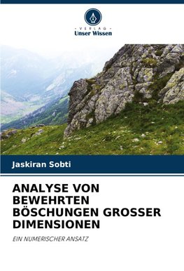 ANALYSE VON BEWEHRTEN BÖSCHUNGEN GROSSER DIMENSIONEN