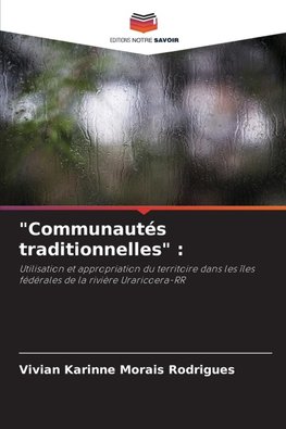 "Communautés traditionnelles" :