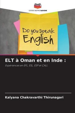 ELT à Oman et en Inde :