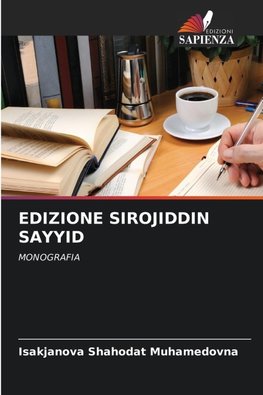 EDIZIONE SIROJIDDIN SAYYID