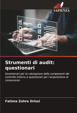 Strumenti di audit: questionari