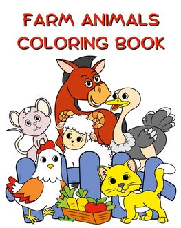 Farm Animals  Coloring Book
