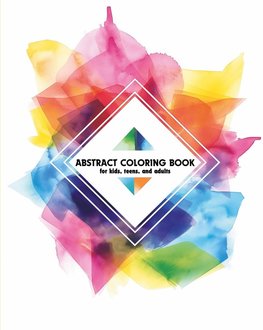Abstract coloring book