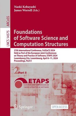 Foundations of Software Science and Computation Structures