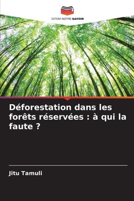 Déforestation dans les forêts réservées : à qui la faute ?