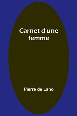 Carnet d'une femme