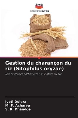 Gestion du charançon du riz (Sitophilus oryzae)