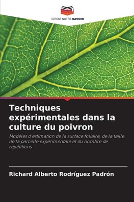 Techniques expérimentales dans la culture du poivron