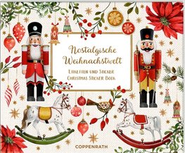 Stickerbuch - Nostalgische Weihnachtswelt