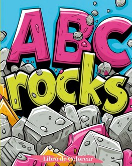 ABC rocks - Libro de colorear